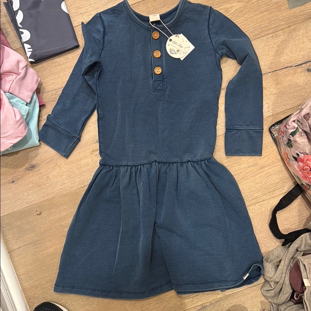 Stylish Blue Kids Dress
